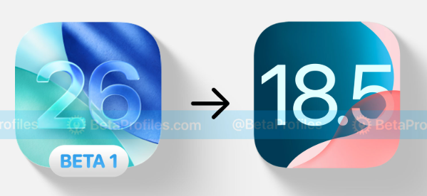 Cara Downgrade dari iOS 26 Beta 1 ke iOS 18.5